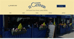 Desktop Screenshot of cafestgermain.com